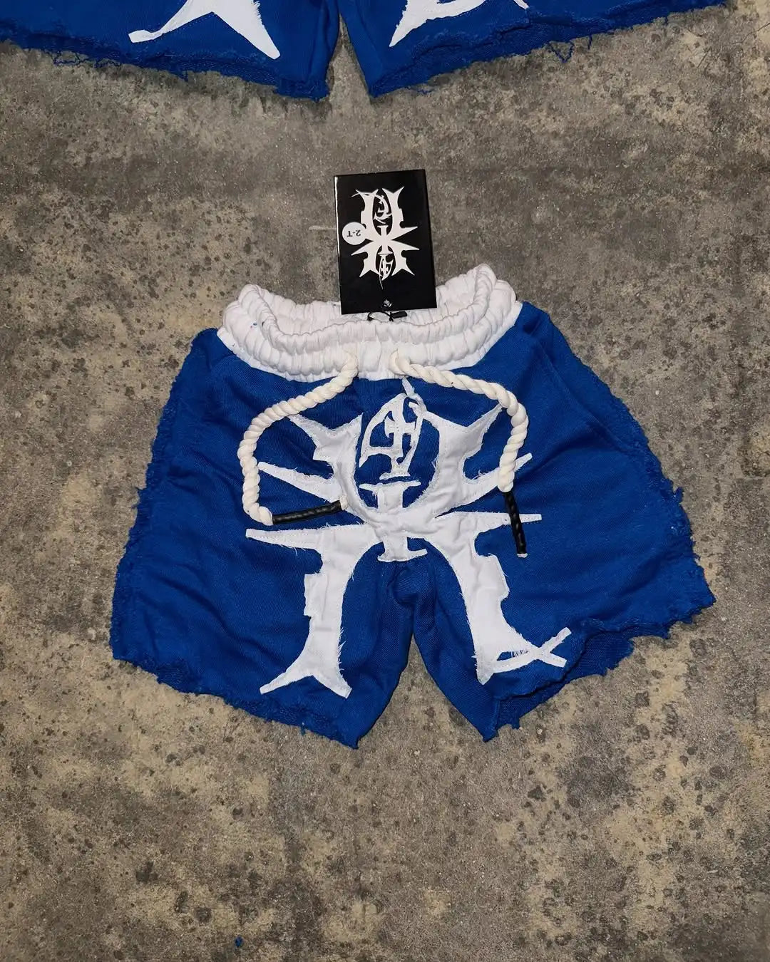 Y2K Popular Shorts Trendy Brand Summer New Patch Embroidery Pattern Casual Shorts Men Harajuku Hip Hop Oversize Sports Shorts