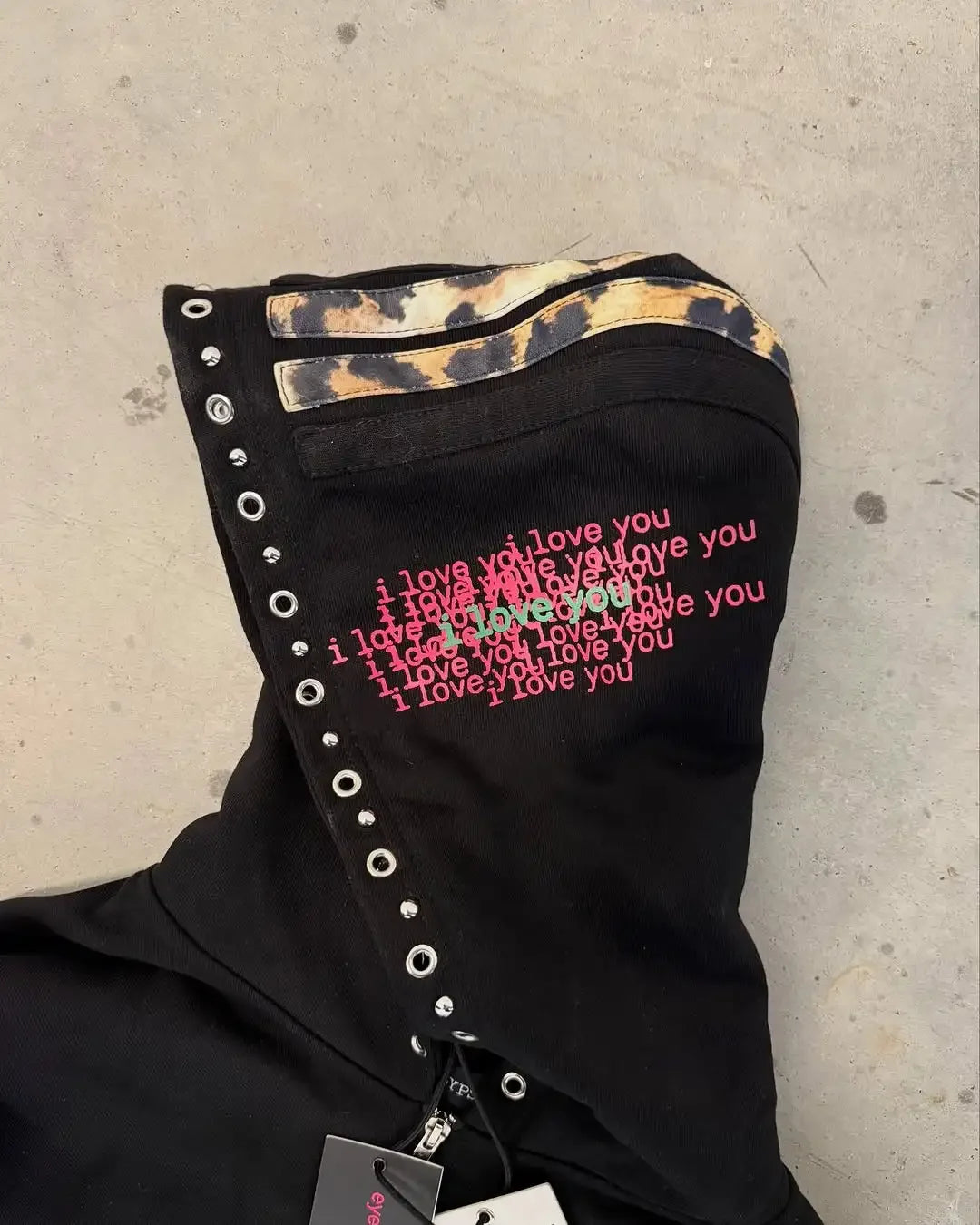 Eyehategarment Street Fashion Hoodie Harajuku Fashion Leopard Print Loose Hoodie Men Women Loose Casual Hoodie Jacket Streetwear