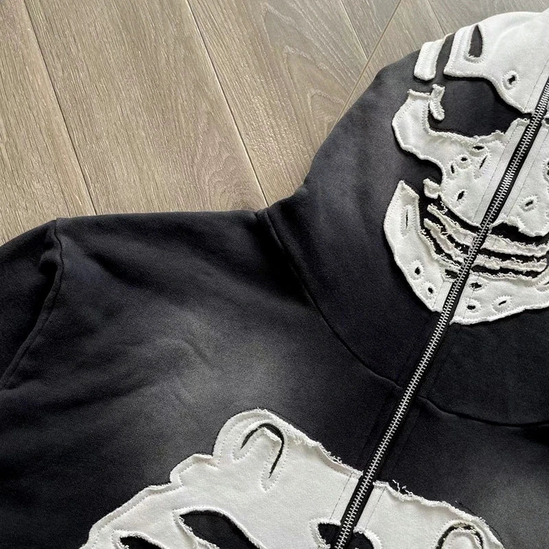 That's an Awful Lot of Cough Syrup Hoodie Skeleton Embroidery Hoodie Men Women High Quality Pullover