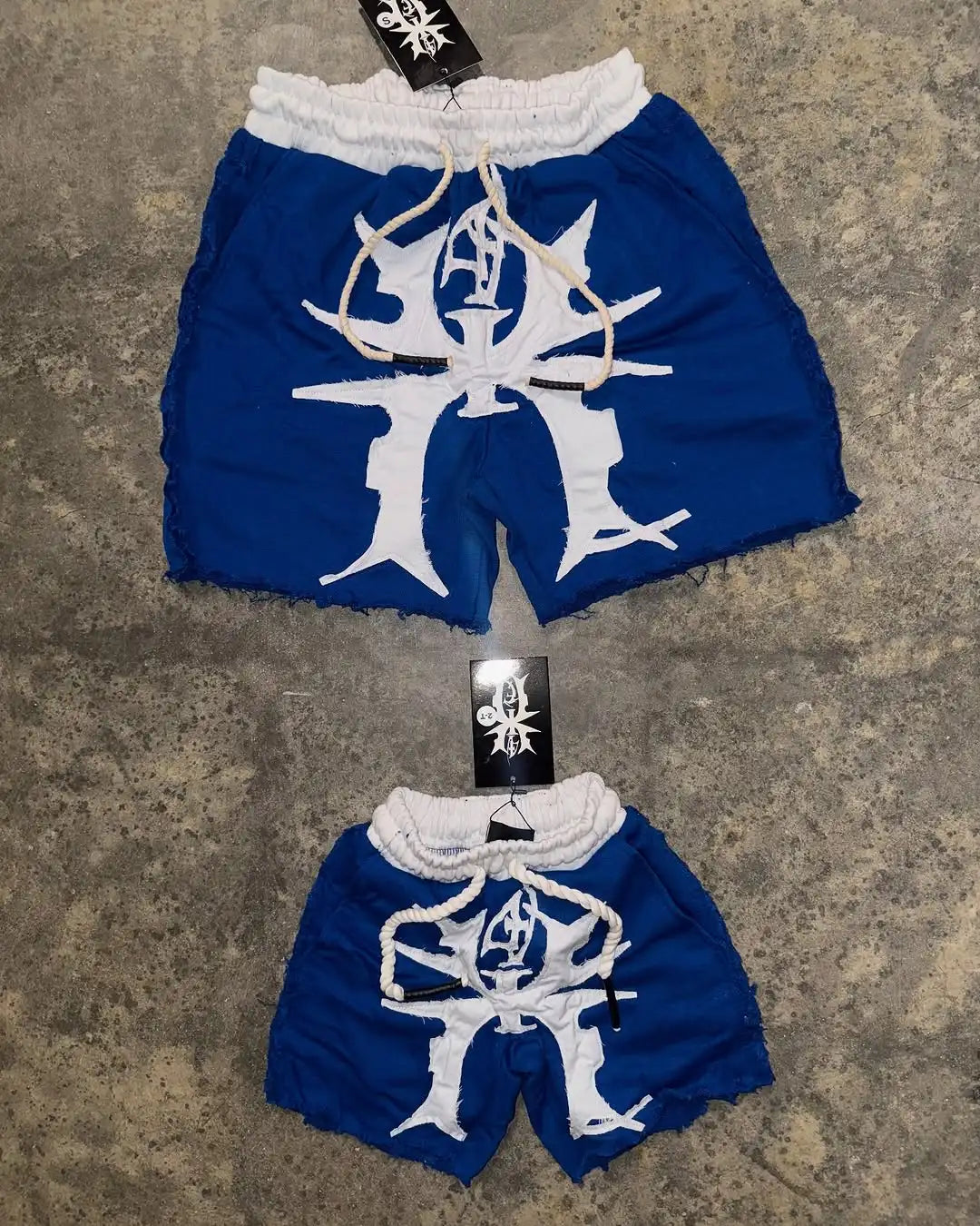 Y2K Popular Shorts Trendy Brand Summer New Patch Embroidery Pattern Casual Shorts Men Harajuku Hip Hop Oversize Sports Shorts