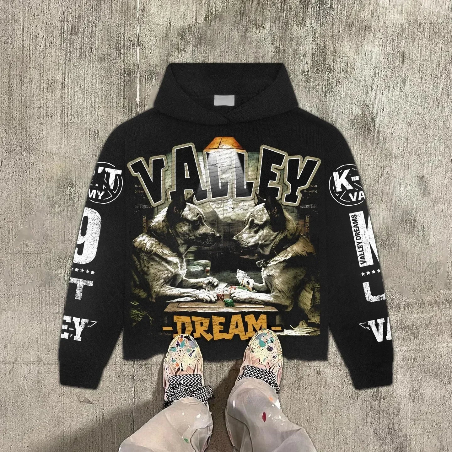 Hip Hop Religious Prints Graphic Letter Hoodies Women Y2k Tops Sweatshirt Oversized Hoodie Women Mens Clothes Streetwear