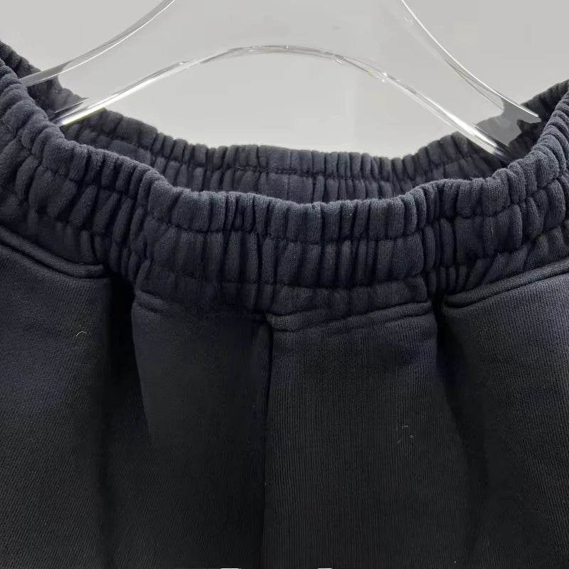 Vintage Word Graphic Drawstring Casual Pocket Shorts Shorts for Men Men Clothing