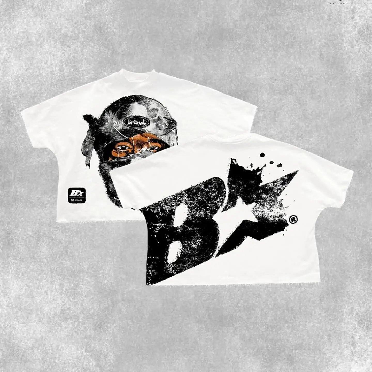 Retro Y2K Streetwear T-Shirt Harajuku Hip Hop Gothic Cotton Short Sleeve Men Women Character Graphic Print New Arrival