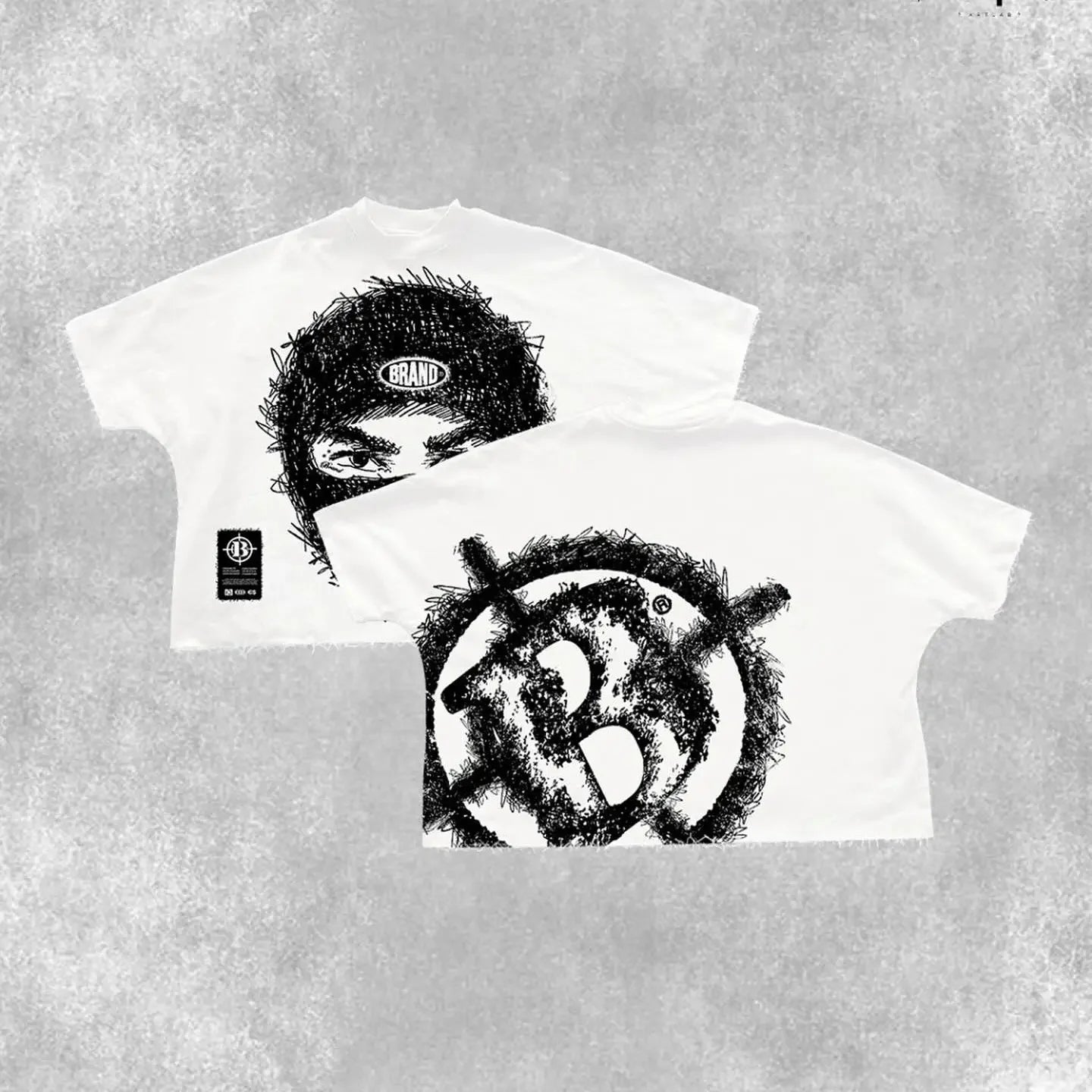 Retro Y2K Streetwear T-Shirt Harajuku Hip Hop Gothic Cotton Short Sleeve Men Women Character Graphic Print New Arrival