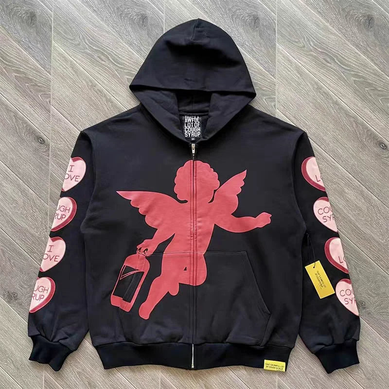 That's A Awful Lot of Cough Syrup Hoodie Hooded Men Women Top Quality Coats Pullover