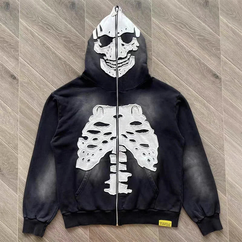 That's an Awful Lot of Cough Syrup Hoodie Skeleton Embroidery Hoodie Men Women High Quality Pullover